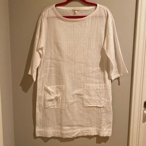 Casual Lightweight White gauze dress
